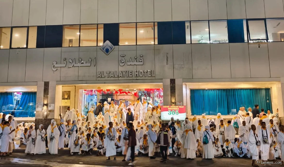 JH BTH 06 dan 07 sudah di hotel Tilal Al Qodir, Makkah.